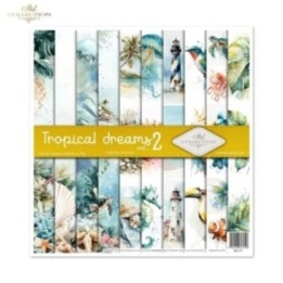 Scrapbookingpapier SLS-111 Tropical Dreams deel 2
