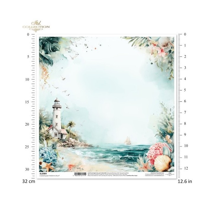 scrapbookpapier SL2084 Tropical Dreams