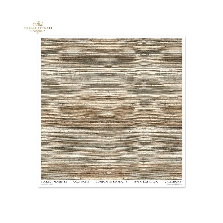 Scrapbookingpapier SLS-110 Riet & Rotan