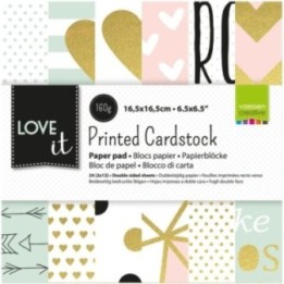 Creative Love It Papierblok 15
