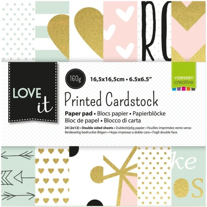 Creative Love It Papierblok 15