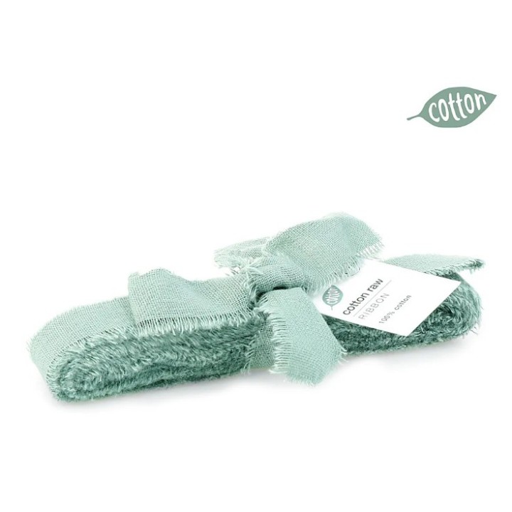 Lint cotton raw 5mx15mm eucalyptus
