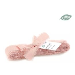 Lint cotton raw 5mx15mm roze