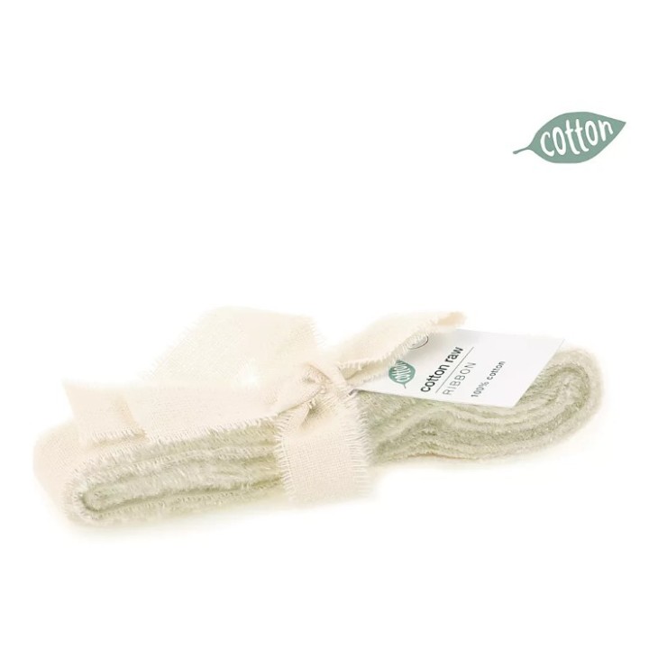 Lint cotton raw 5mx15mm ecru
