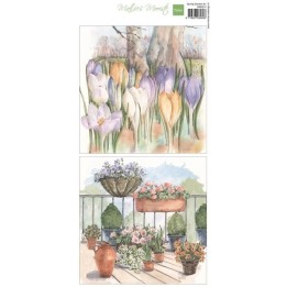 Marianne Design Knipvel Mattie's Mooiste Spring Garden XL (MB0214)