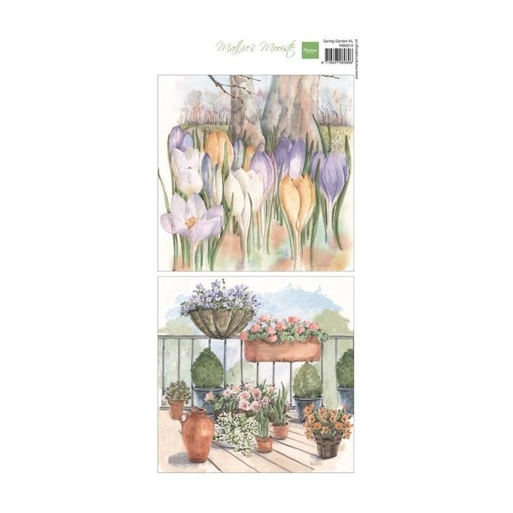 Marianne Design Knipvel Mattie's Mooiste Spring Garden XL (MB0214)