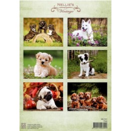 Nellie's Choice Vintage Knipvel Nature Scenes A4 (NEVI099)
