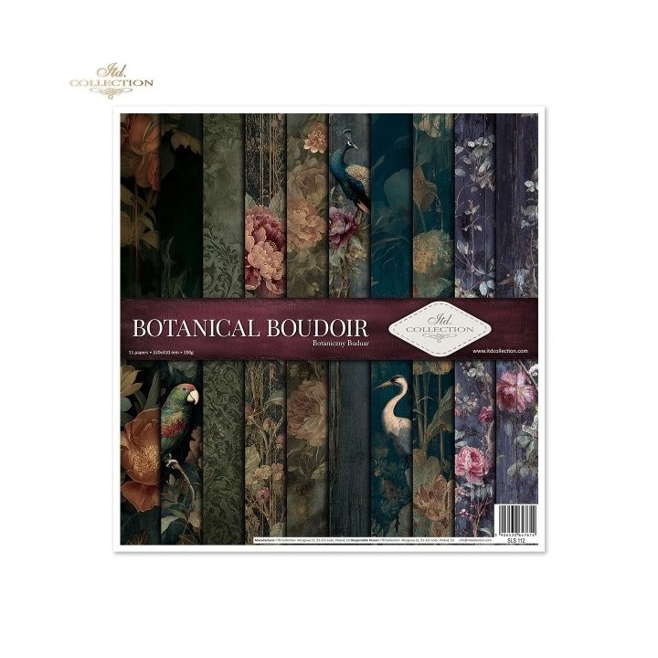 Plakboekpapier SLS-112 Botanisch Boudoir SLS112