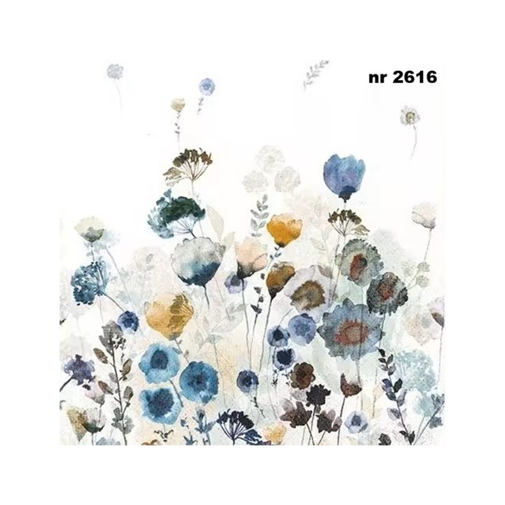 Dusky Meadow servet 33x33cm
