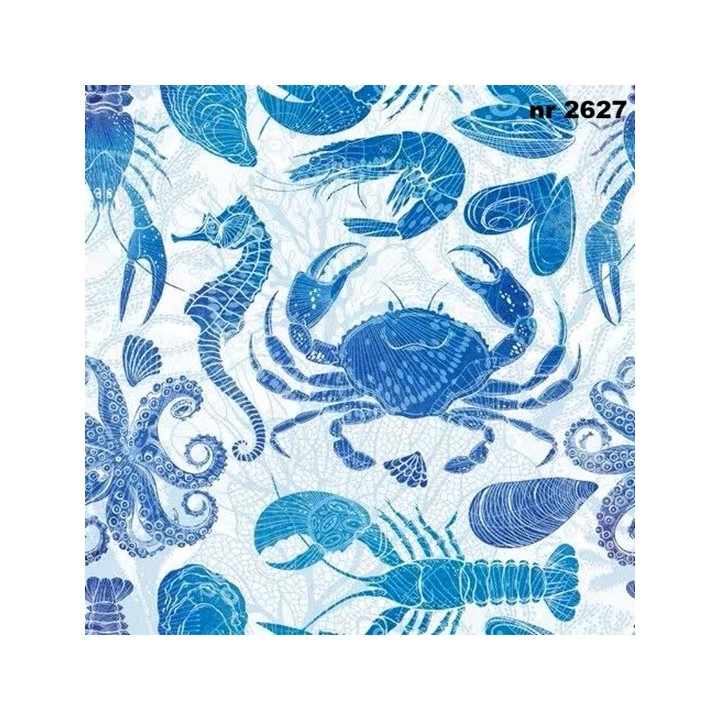 Lobster Party servet 33x33cm