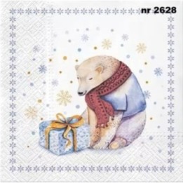 Suprise for Teddy servet 33x33cm