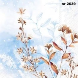 Icy Branches servet 33x33cm