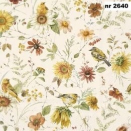 Late Summer Beauties servet 33x33cm