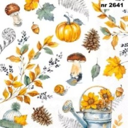 Autumn Elements servet 33x33cm