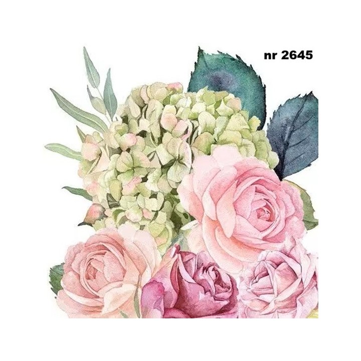 Rose Garden servet 33x33cm
