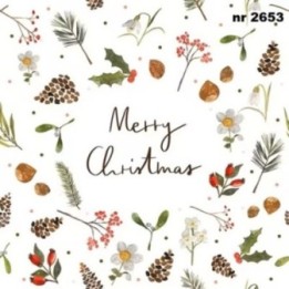 Lena's Christmas servet 33x33cm