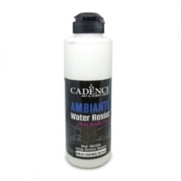 Cadence Ambiante Waterbestendige Matt Acrylverf 250 ml Ancient White + 10 gr Catalyst
