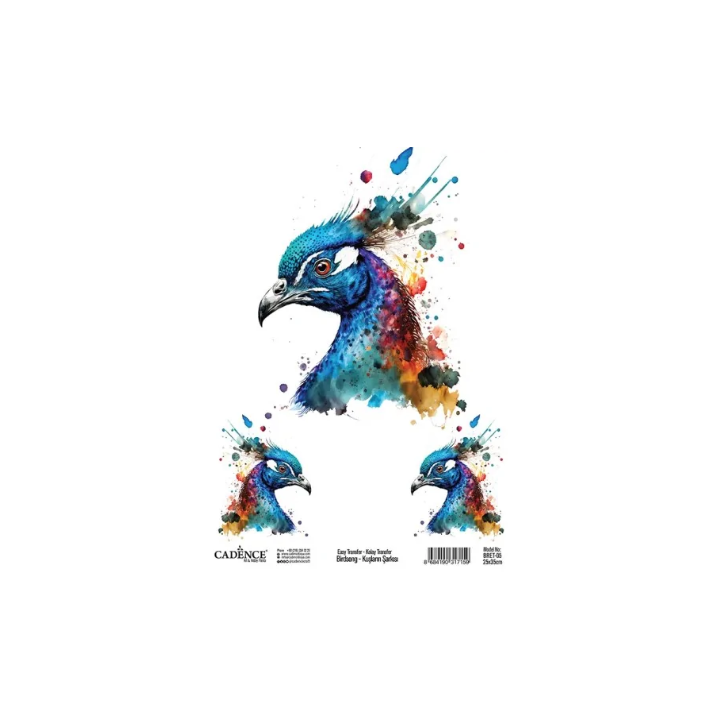 Cadence Birdsong Easy Transfer 25x35 cm Pauw