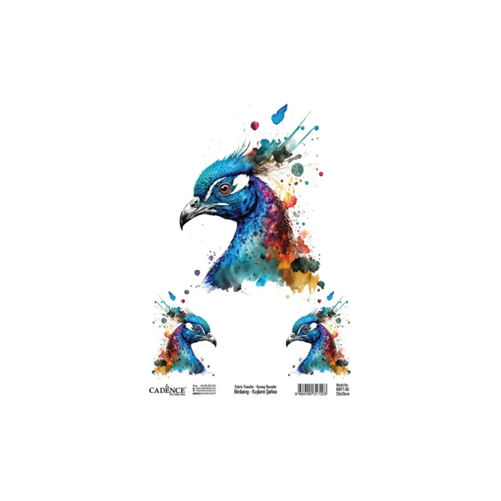 Cadence Birdsong Textieltransfer 25x35 cm Pauw