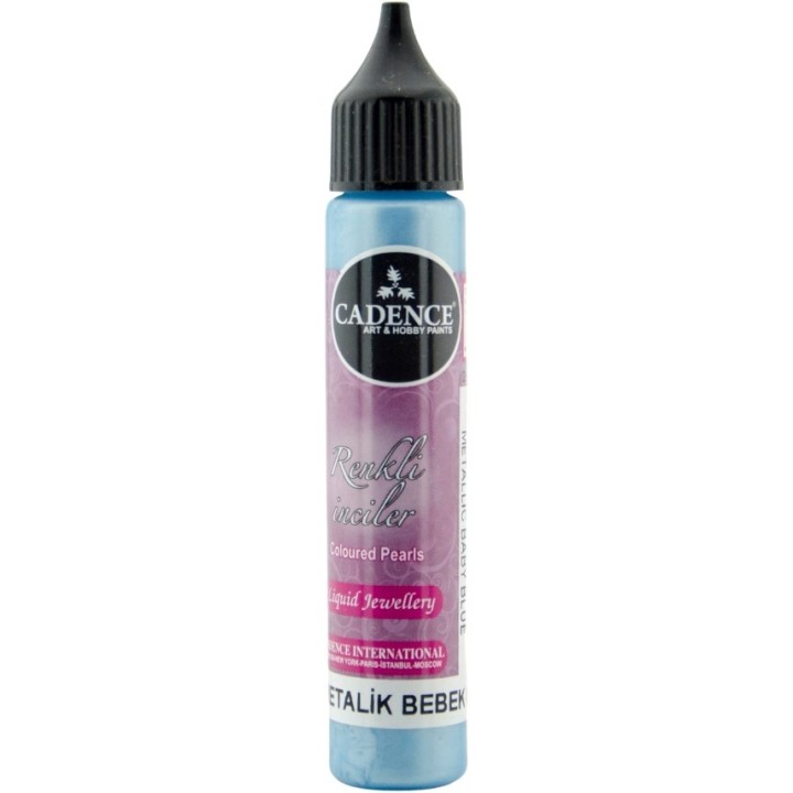 Cadence Colored Pearls 25 ml Metallic Baby Blue