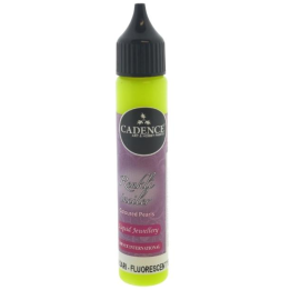 Cadence Colored Pearls 25 ml Neon Geel