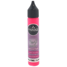 Cadence Colored Pearls 25 ml Neon Roze