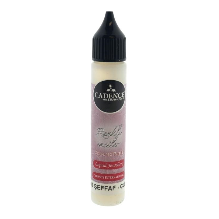 Cadence Colored Pearls 25 ml Transparant