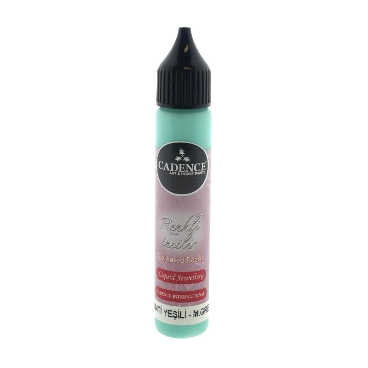 Cadence Colored Pearls Opaque 25 ml Mintgroen