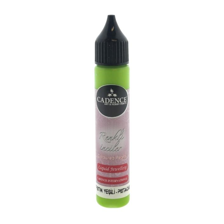 Cadence Colored Pearls Opaque 25 ml Pistache Groen