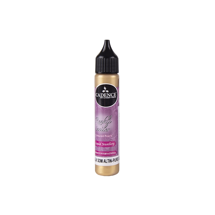 Cadence Colored Pearls Opaque 25 ml Puur Goud
