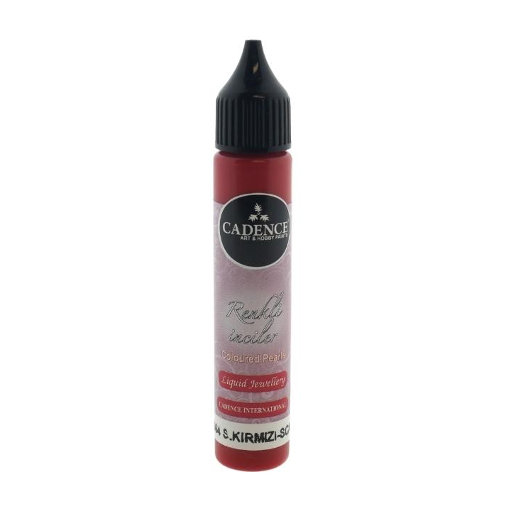 Cadence Colored Pearls Opaque 25 ml Rood