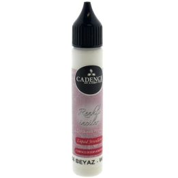 Cadence Colored Pearls Opaque 25 ml Wit