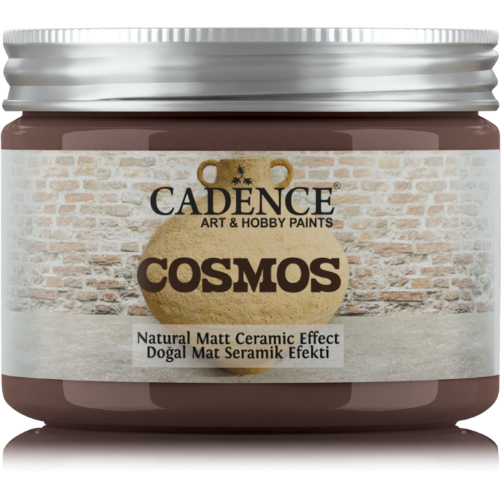 Cadence Cosmos Naturel Matt Keramiek Verf 150 ml Brown