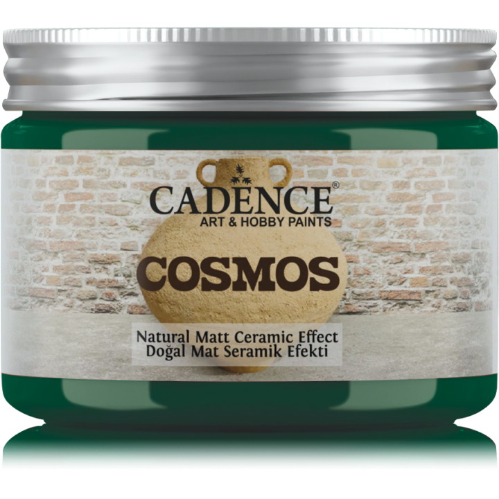 Cadence Cosmos Naturel Matt Keramiek Verf 150 ml Emerald Green