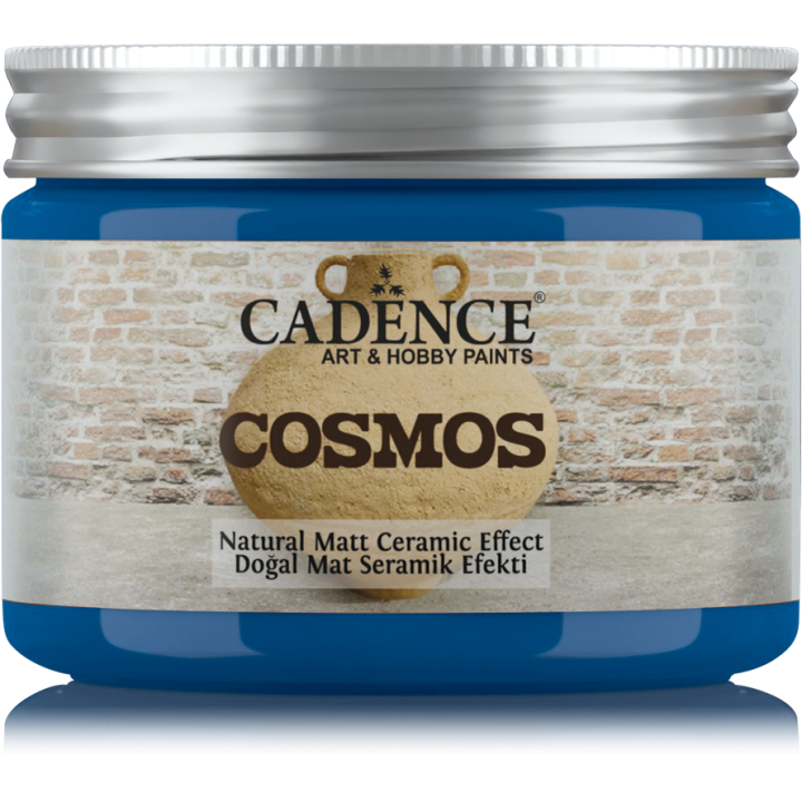 Cadence Cosmos Naturel Matt Keramiek Verf 150 ml Royal Blue