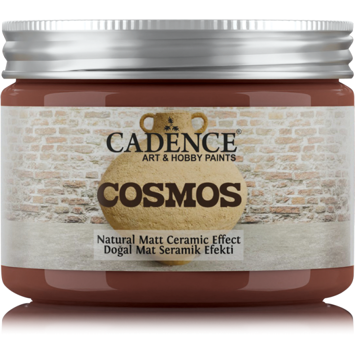 Cadence Cosmos Naturel Matt Keramiek Verf 150 ml Rusty Brown
