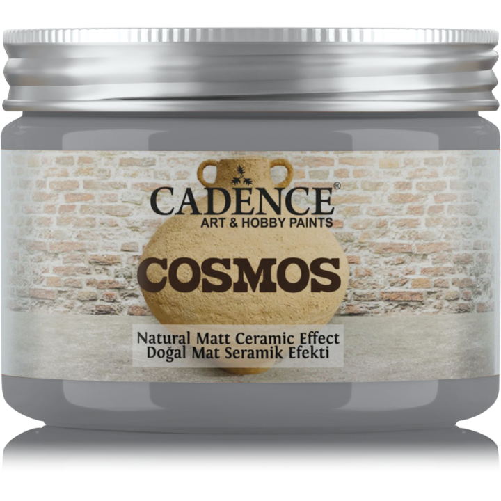 Cadence Cosmos Naturel Matt Keramiek Verf 150 ml Smoke Grey