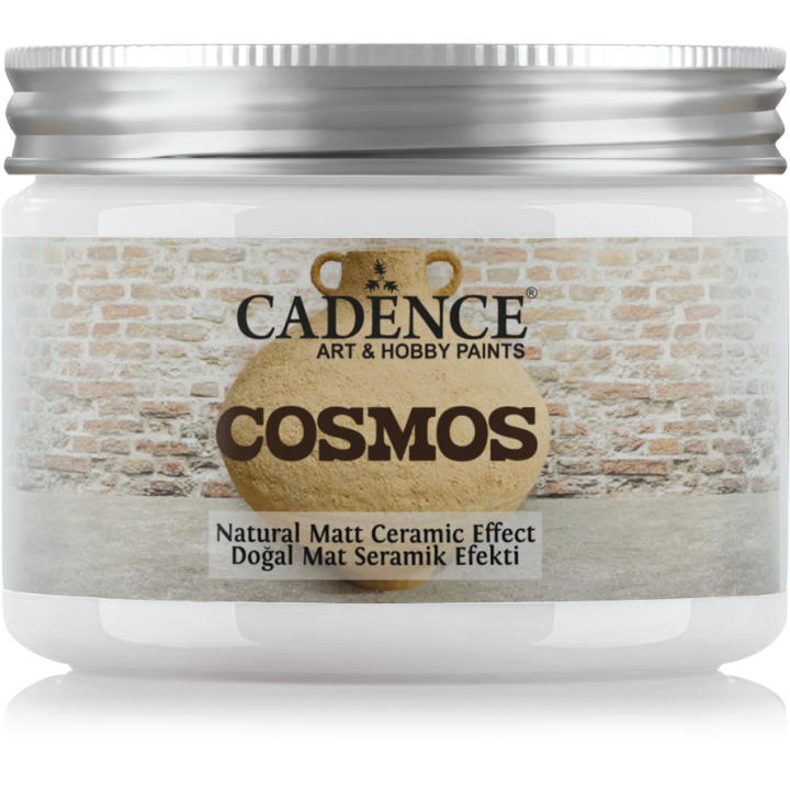 Cadence Cosmos Naturel Matt Keramiek Verf 150 ml White