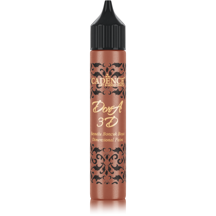 Cadence Dora 3D Metallic Dimensional Verf 25 ml Copper