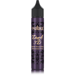 Cadence Dora 3D Metallic Dimensional Verf 25 ml Dark Orchid