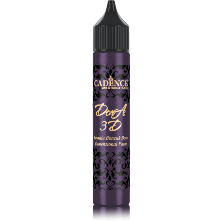 Cadence Dora 3D Metallic Dimensional Verf 25 ml Dark Orchid