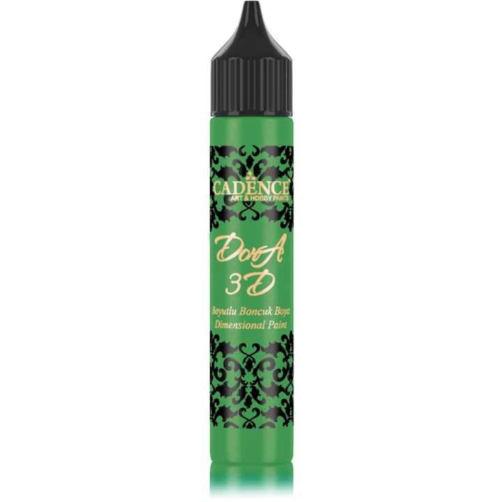 Cadence Dora 3D Metallic Dimensional Verf 25 ml Groen