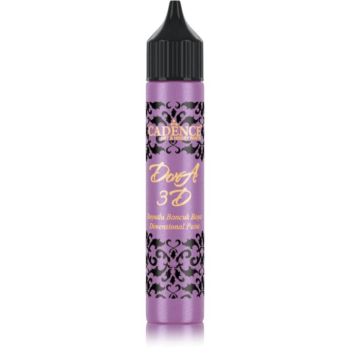 Cadence Dora 3D Metallic Dimensional Verf 25 ml Lila Mist