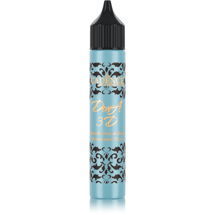 Cadence Dora 3D Metallic Dimensional Verf 25 ml Mintgroen