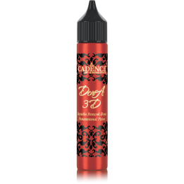 Cadence Dora 3D Metallic Dimensional Verf 25 ml Rood
