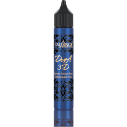 Cadence Dora 3D Metallic Dimensional Verf 25 ml Sax Blauw