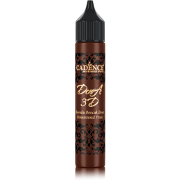 Cadence Dora 3D Metallic Dimensional Verf 25 ml Walnoot