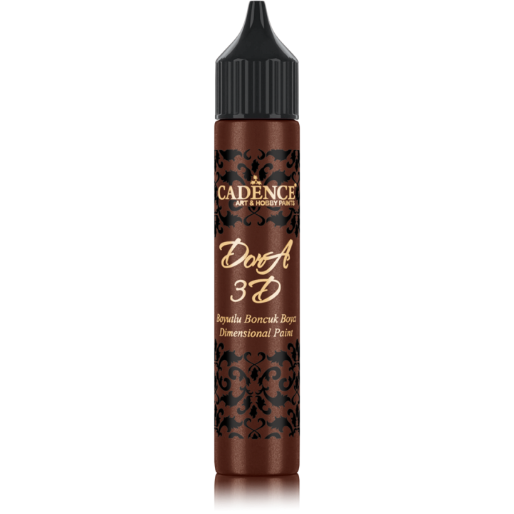 Cadence Dora 3D Metallic Dimensional Verf 25 ml Walnoot