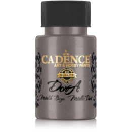 Cadence Dora Acrylverf Metallic 50 ml Anthracite