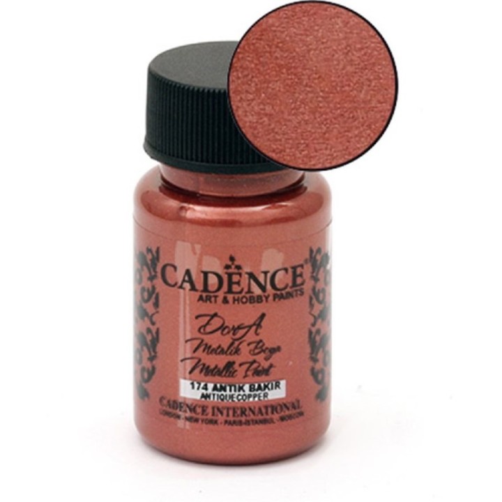 Cadence Dora Acrylverf Metallic 50 ml Antique Copper